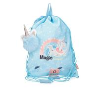 Enso Magic Summer Backpack Sack Blue 27x34cm Polyester, blue, One Size, Backpack Sack