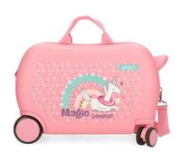 Enso Magic Summer Children's Suitcase, Pink, 45 x 31 x 20 cm, Children's Suitcase
