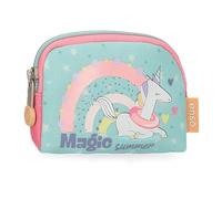 Enso Magic Summer Purse Multicolor 12x8x2cm Polyester by Joumma Bags, Multicoloured, Purse