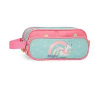 Enso Magic Summer Triple Pencil Case Multicolor 22x10x9cm Polyester by Joumma Bags, Multicoloured, Triple Case