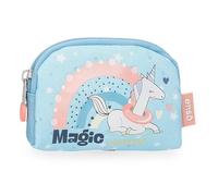 Enso Magic Summer Wallet Blue 12x8x2cm Polyester, Blue, One Size, Purse
