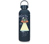 Enso Magical Alien Space Stainless Steel Bottle, Black, Holds 500 ml and Measures 7 x 23 cm Stainless Steel