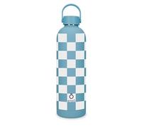Enso Magical Stainless Steel Bottle, Blue, 7 x 26.5 x 7 cm, Stainless Steel, Blue, One Size, Stainless Steel Bottle
