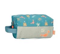 Enso Mr Crab Adaptable Toiletry Bag Blue 23x12x10cm Polyester by Joumma Bags, Blue, Adaptable Toiletry Bag