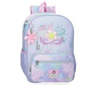 Enso New Vibes School Backpack Adaptable to Trolley Pink 30x38x12cm Polyester