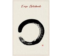 Enso Notebook: Minimalist Blank Lined Diary Journal to Write in for Zen Followers, Enso Circle Practitioners, and Japanese Culture Fans