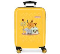 Enso Play All Day Cabin Suitcase Yellow 38x55x20cm Hard ABS Combination Lock Side 34L 2kg 0 Hand Luggage, Lemon Tree, Cabin Suitcase