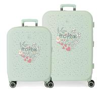 Enso Tropical Love 37/79l Trolley Bag Green