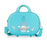 Enso Unicorn Paradise Nececer Adaptable Blue 29x21x15cm Hard ABS 9.14L 0.75kg