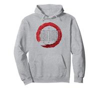 Enso Zen Buddhism Circle Japanese Writing Kanji Buddhist Pullover Hoodie