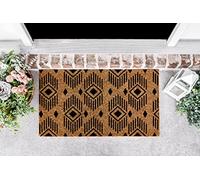 Ensound Aztec Print Doormat | Boho Doormat Welcome Door Mat Absorbent Non-Slip Floor Mat Scraping Mud Mat 24x16 Inch