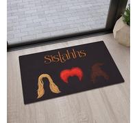 Ensound Halloween Decor Hocus Pocus - Novelty Flannel Floor Mat, Non-Slip Rubber, Housewarming Gift 36x24 Inch