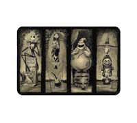 Ensound Halloween doormat Decoration with Anti-slip back Doormat Horror Halloween Door Mat Home Kitchen Bathroom Decoration Doormat Decor Housewarming Gift 24X16 Inch