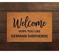 Ensound Welcome Hope You Like German Shepherds Doormat,German Shepherds Door Mat,German Shepherds Doormats,Funny Doormat,German Shepherds Mats 30x18 Inch