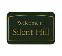 Ensound Welcome to Silent Hill Doormat Comfortable Soft Rug Non-Slip Welcome Mats for Home Kitchen Washable Bathtub Shower Mats Decorative 24X16 Inch