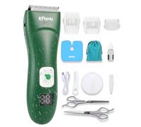 ENSSU Baby Hair Clippers, Cordless Hair Clipper for Kids with LED Display, Baby Hair Cutting Kit with Skin-Safe Blade, Waterproof Hair Trimmer for Children/Toddler, Rechargeable& an Hour Quick Charger