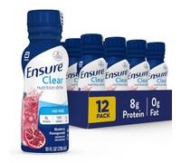 Ensure Clear Nutrition Drink, Blueberry Pomegranate, 10oz, 12 count by Ensure