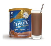 Ensure NutriVigor Nutritional Shake - Chocolate Flavour - 400g - Food Supplement with Protein, HMB & 27 Vitamins & Minerals - Supports Strength, Energy & Immunity - With Vitamin D, C & B