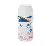 Ensure Plus Milkshake Style Nutritional Supplement Drink Flavour Contains Protein Vitamins and Minerals, Strawberry, 200ml (Pack of 24)