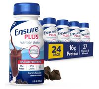 Ensure Plus Rich Dark Chocolate Shake, Six 8-Ounce Bottles (Pack Of 4)