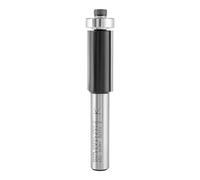 ENT 13572 Flush Trim Router bit, Shaft (S) 8 mm, Diameter (D) 12 mm, NL 25 mm, SL 32 mm, GL 65,9 mm, in Carbide, with Ball Bearing