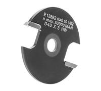ENT 13882 Slotting Cutter TC Shank (S) 6,35 mm, Diameter (D) 40 mm, NL 3 mm