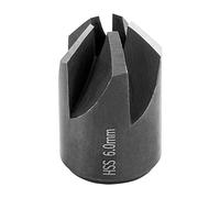 ENT 50506 Push-on countersink HSS, diameter (d) 6 mm, D 15 mm, E 90°, GL 25 mm, Right