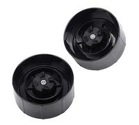 Entatial Blender Blade, 8.5x4cm ABS + Stainless Steel Cross Blade Flat Blade Mixer Knife Holder Set, Blender Blade Replacement for MB 250W Blender