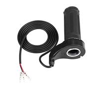 Entatial Electric Throttle, Throttle Grip Speed Throttle Motorcycle Accelerator Universal Electric Scooter Twist Speed Throttle Grip with 3 Wires 12V / 24V / 36V / 48V