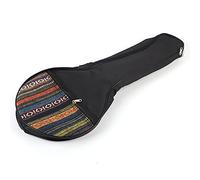 Entatial String Banjo Bag, 63. 5x26. 5x7. 5cm Non Woven Fabric + Cotton Double Zipper Design Banjo Bag Case Banjo Case with Strap for 4 String Small Banjo