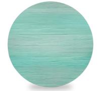 Entemne Coasters Set of 1 Teal Blue Wooden Absorbent Ceramic Drinks Coasters with Cork Backing, Table Protection Heat Resistant Non Slip Bar Cup Mats Housewarming Gift