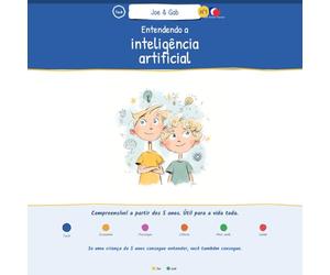 Entendendo a inteligência artificial: O livro que os grandes adoram ler com os pequenos | Joe & Gab N.1
