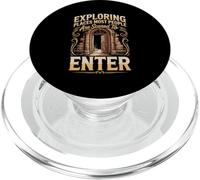 Enter Abandoned Places PopSockets PopGrip for MagSafe