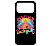 Enter His Gates With Thanksgiving Spiritual Case for iPhone 17 Pro Max