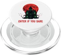 Enter If You Dare Creepy Haunted House PopSockets PopGrip for MagSafe