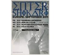 Enter Shikari - Planet Earth 2011 - Concert Poster Plakat