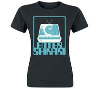 Enter Shikari Synth Square Women T-Shirt Black L, 100% Cotton, Regular