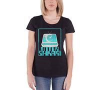 Enter Shikari Synth Square Women T-Shirt Black XL, 100% Cotton, Regular
