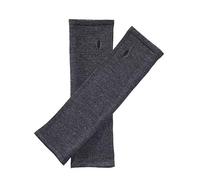 Enter the Complex® Arm Warmers, Wrist Muffs with Thumb Hole, Merino Wool, Women and Men, Anthracite