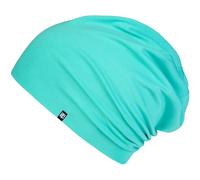 Enter the Complex® Light Jersey Beanie Hat, Women and Men, Cotton Slouch Beanie, Elastic, Jade Green, L/XL