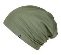 Enter the Complex® Light Jersey Beanie Hat, Women and Men, Cotton Slouch Beanie, Elastic, Olive, S/M