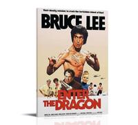 Enter The DragonPosters for Bedroom Aesthetic Poster Decorative Painting Canvas Wall Art Living Room Posters Bedroom Painting Wall Art DecorFrame-style08x12inch(20x30cm)