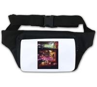 Enter The Void dystopian Lonely Urban Living Art Waist Bag Fanny Pack White