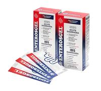 ENTEROSGEL Traveller’s Diarrhoea & IBS Relief On-The-Go, Diarrhoea & Stomach Pain Relief, Bloating & Trapped Wind Relief - Treats Root Causes, Suitable for Children 0+ & Adults, 2 Packs of 10 sachets