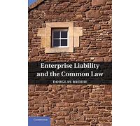 Enterprise Liability and the Common Law