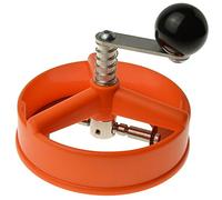 Enterprise Products CIRCLE CUTTER 58mm, DIY Paper or Lightweight Fabrics Craft Cutting Tool for 58mm Badge Making with Adjustable Blade Centre and Perspex Cutting Board