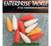 Enterprise Tackle Mag Aligner Grubs - Carp Chub Coarse Fishing Imitation Baits