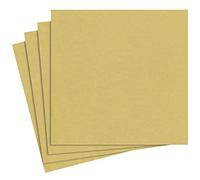 Entertaining with Caspari Paper Linen Palette Collection Dinner Napkins (12 Pack), Gold