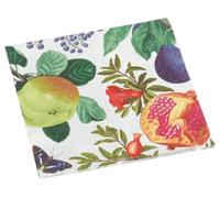 Entertaining with Caspari Royal Orchard 2 Paper Dinner Napkin Package, Ivory
