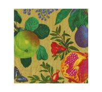Entertaining with Caspari Royal Orchard 2 Paper Lunch Napkin Package, Gold